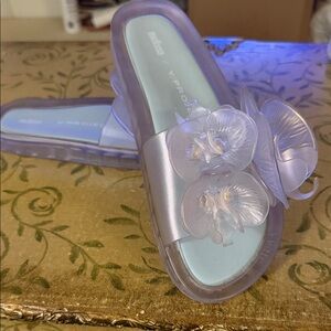 Melissa Y Project Women's Transparent Slide Sandals